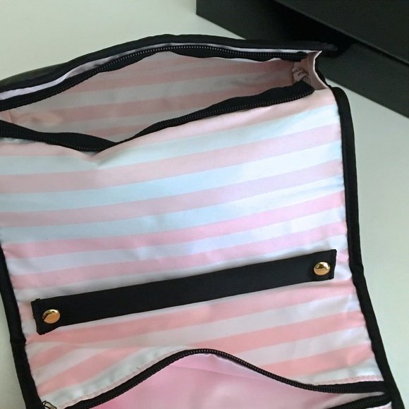 RARE Victorias Secret Jewelry Make Up Satin Travel Bag NWT - Picture 9 of 14